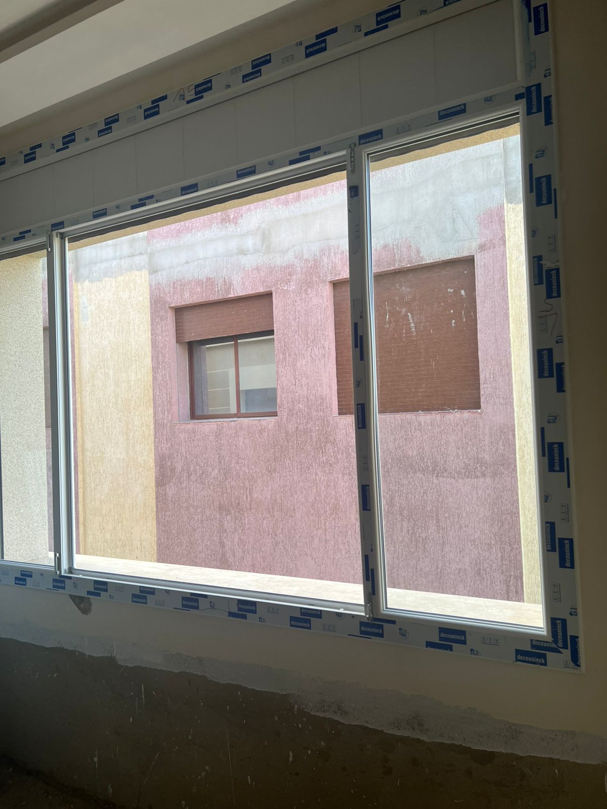 Pose PVC double vitrage à Tanger